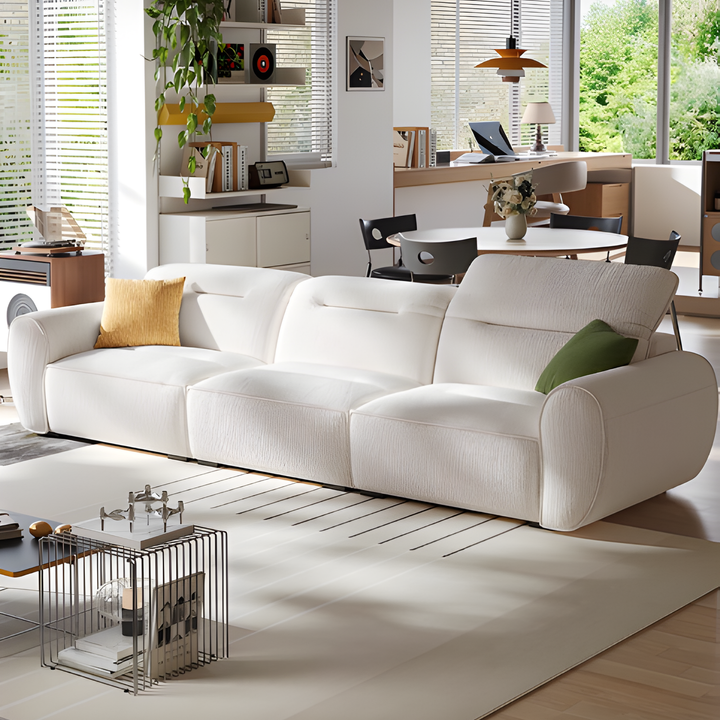 CALVIREN Modern Chenille Fabric Sofa - Urban Mood Singapore