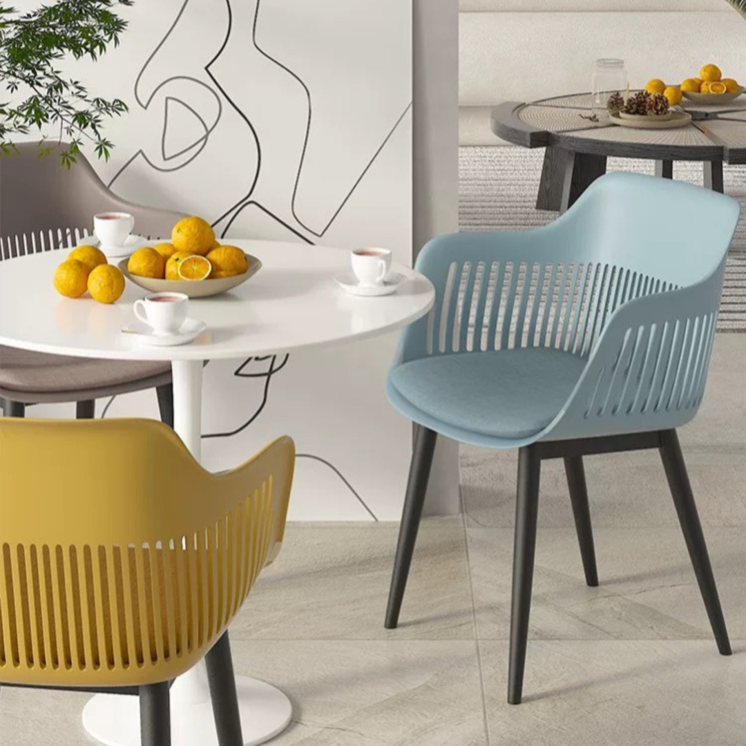 CALVORA Modern Plastic Dining Chair - Urban Mood Singapore