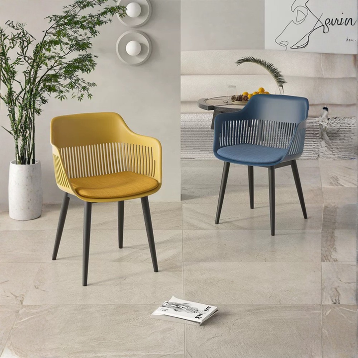 CALVORA Modern Plastic Dining Chair - Urban Mood Singapore