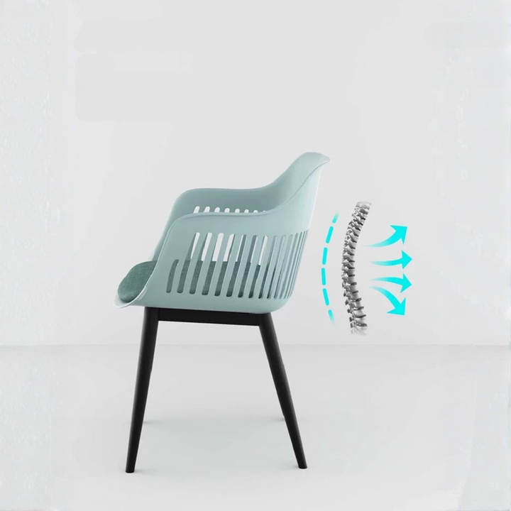 CALVORA Modern Plastic Dining Chair - Urban Mood Singapore