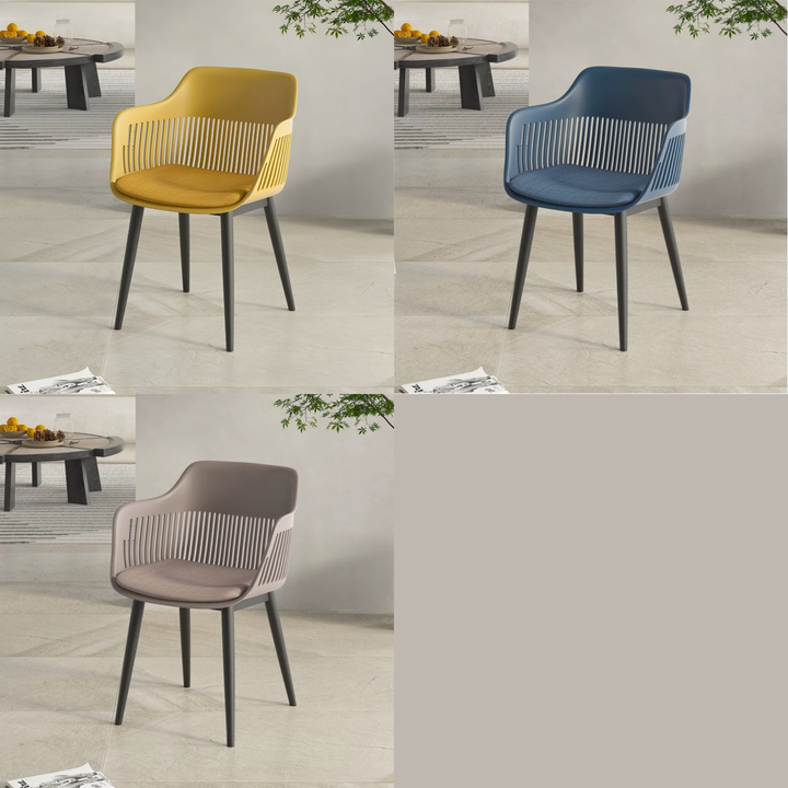 CALVORA Modern Plastic Dining Chair - Urban Mood Singapore