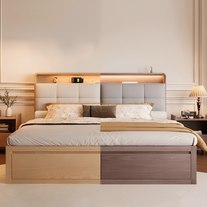 CALY Modern Multipurpose Storage Bedframe - Urban Mood Singapore