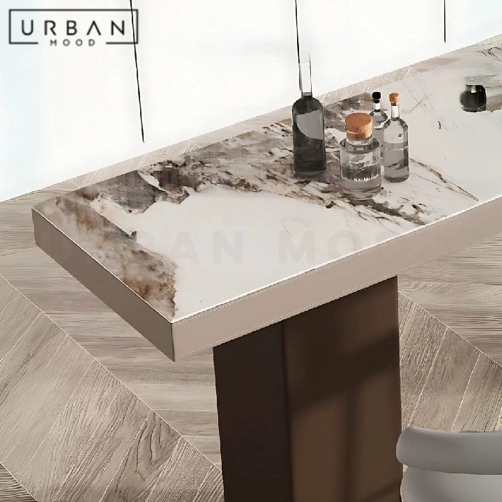 CANAN Modern Sintered Stone Bar Table