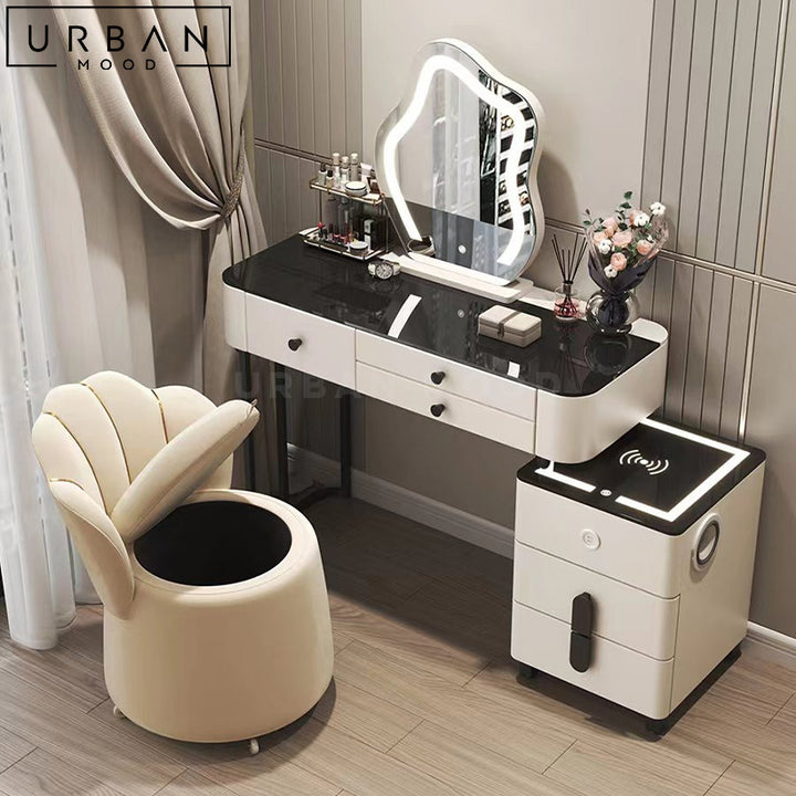 CARMI Modern Vanity Table Set