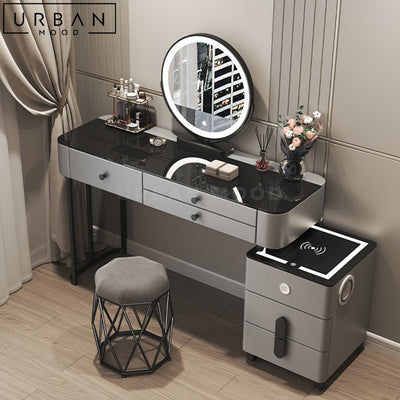 CARMI Modern Vanity Table Set