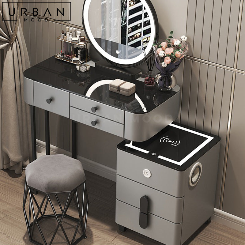 CARMI Modern Vanity Table Set