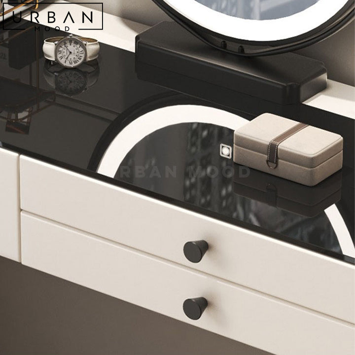 CARMI Modern Vanity Table Set