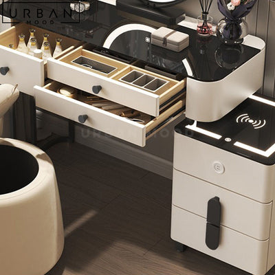 CARMI Modern Vanity Table Set