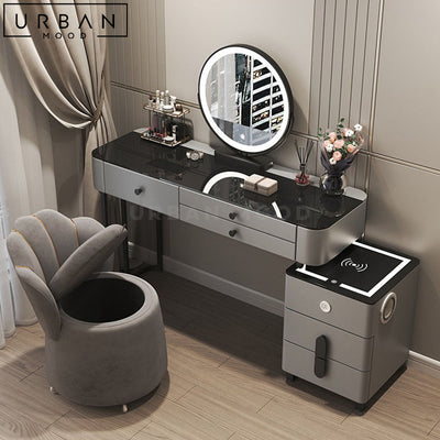 CARMI Modern Vanity Table Set