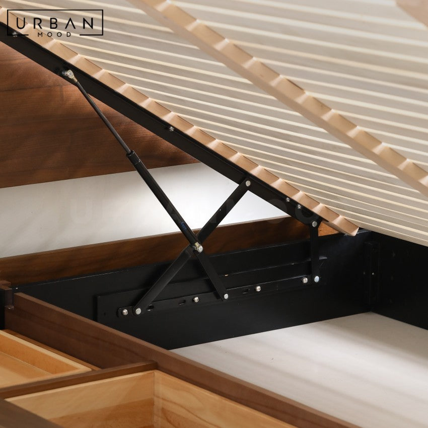 CARO Aesop Solid Wood Bedframe