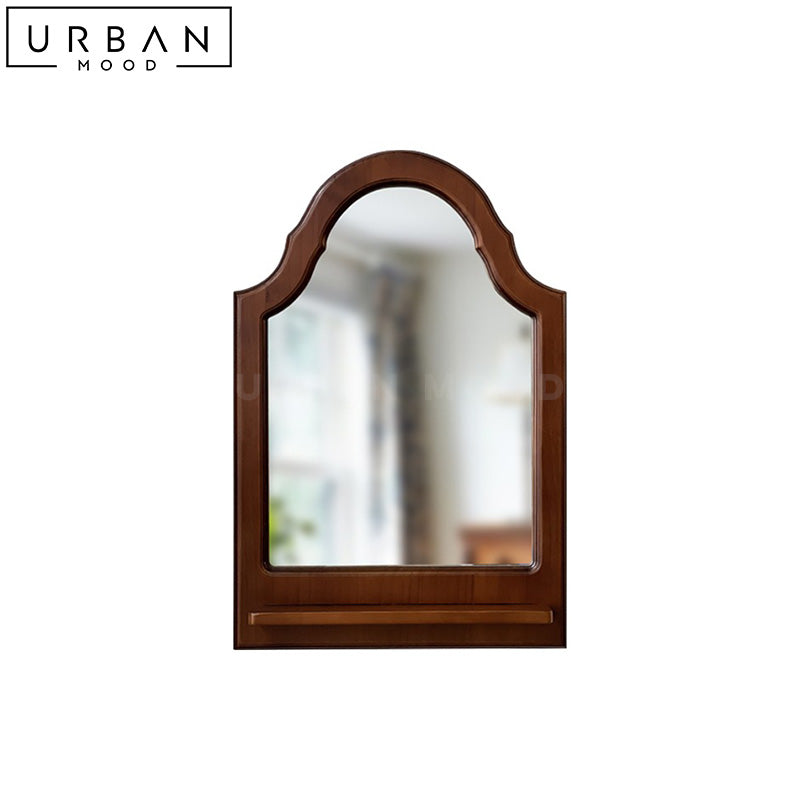 CABERNET Vintage Solid Wood Mirror