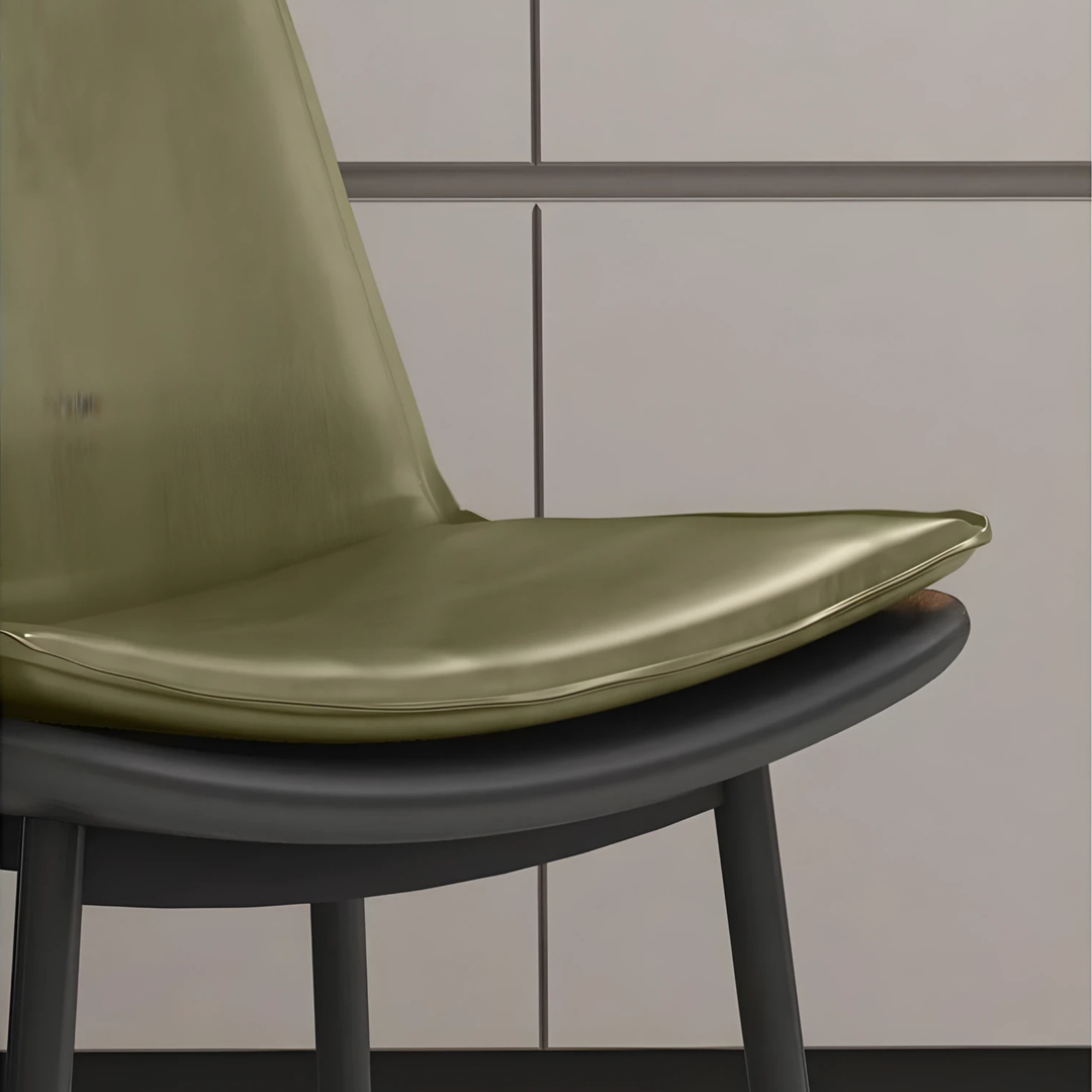 CASSIAN Modern Leather Bar Stool - Urban Mood Singapore