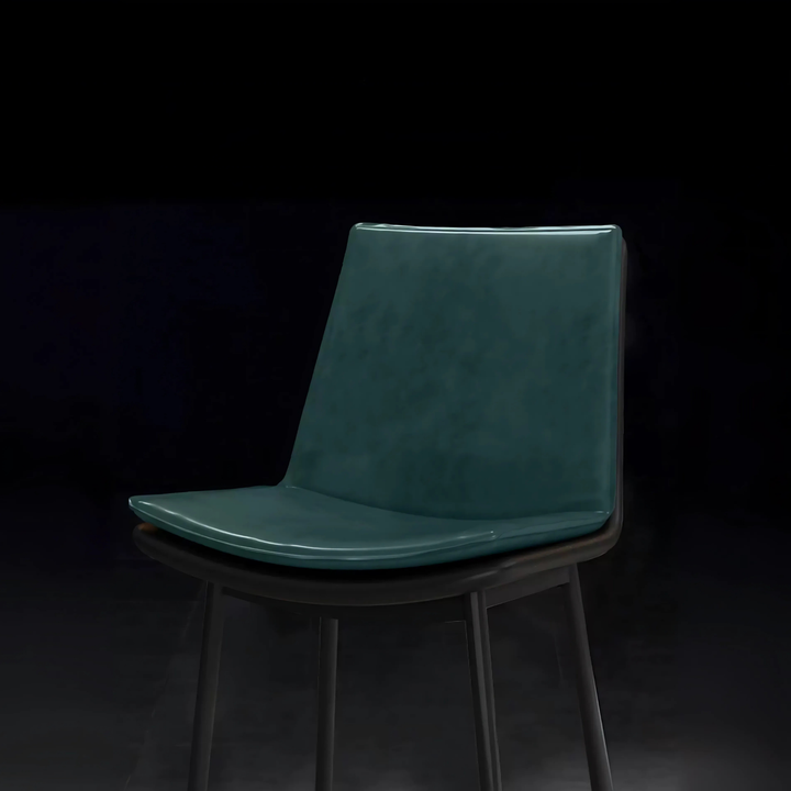 CASSIAN Modern Leather Bar Stool - Urban Mood Singapore