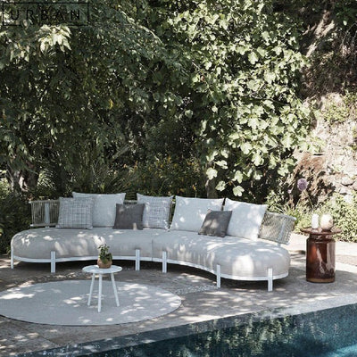 CASTRO Modern Outdoor Rattan Sofa