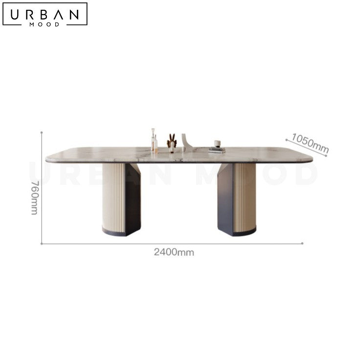 CATARINA Modern Marble Dining Table