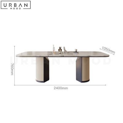 CATARINA Modern Marble Dining Table