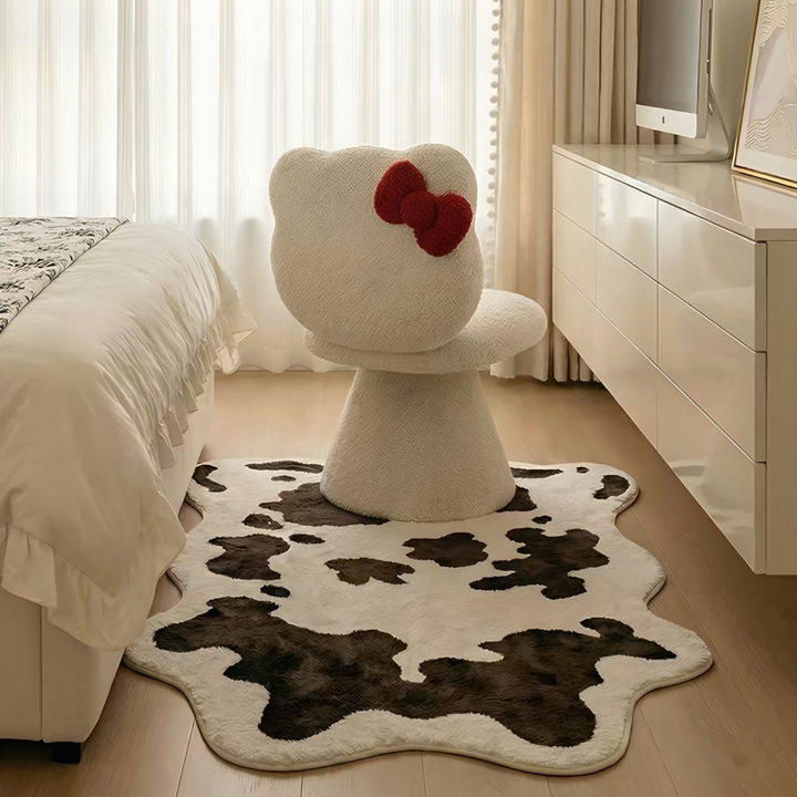 CAVENA Modern Boucle Vanity Chair - Urban Mood Singapore