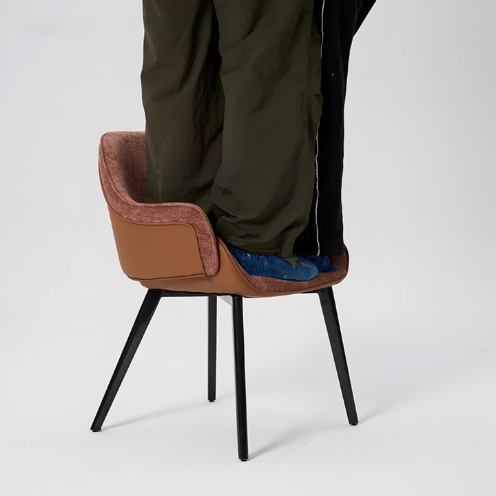 CEDRICK Modern Fabric Dining Armchair - Urban Mood Singapore