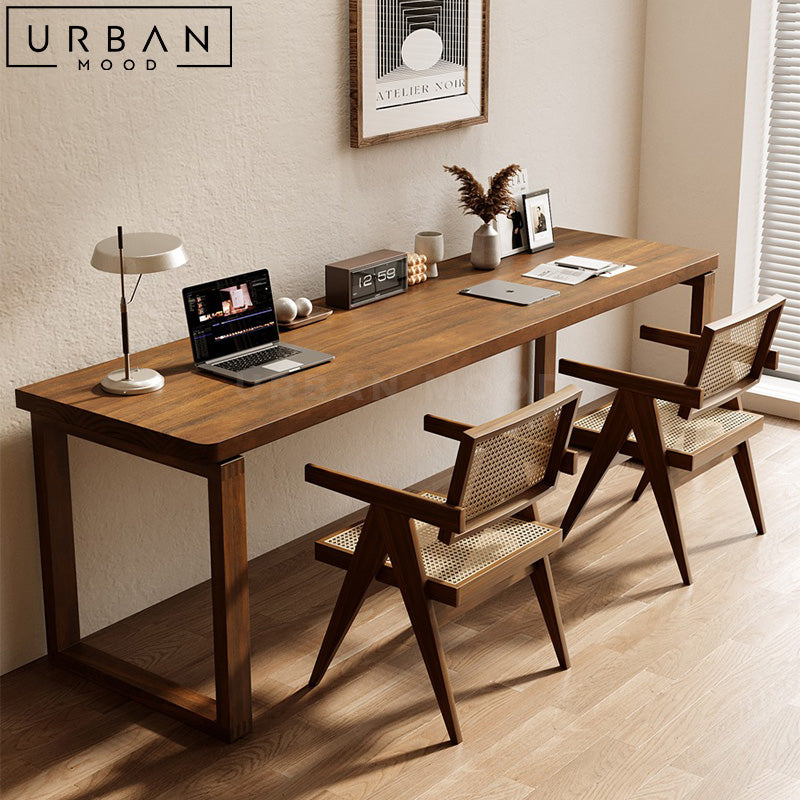 CELES Solid Wood Study Table