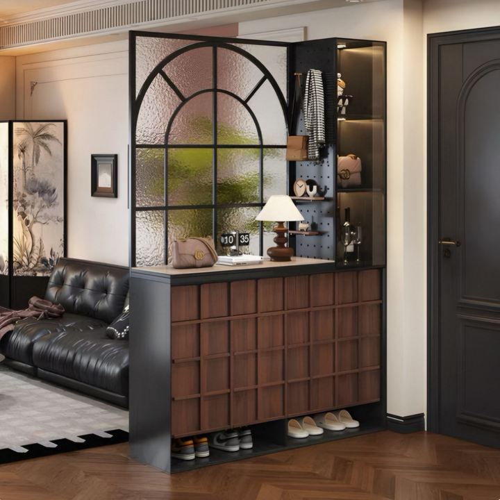 CELESTIA Modern Entryway Partition Shoe Cabinet - Urban Mood Singapore