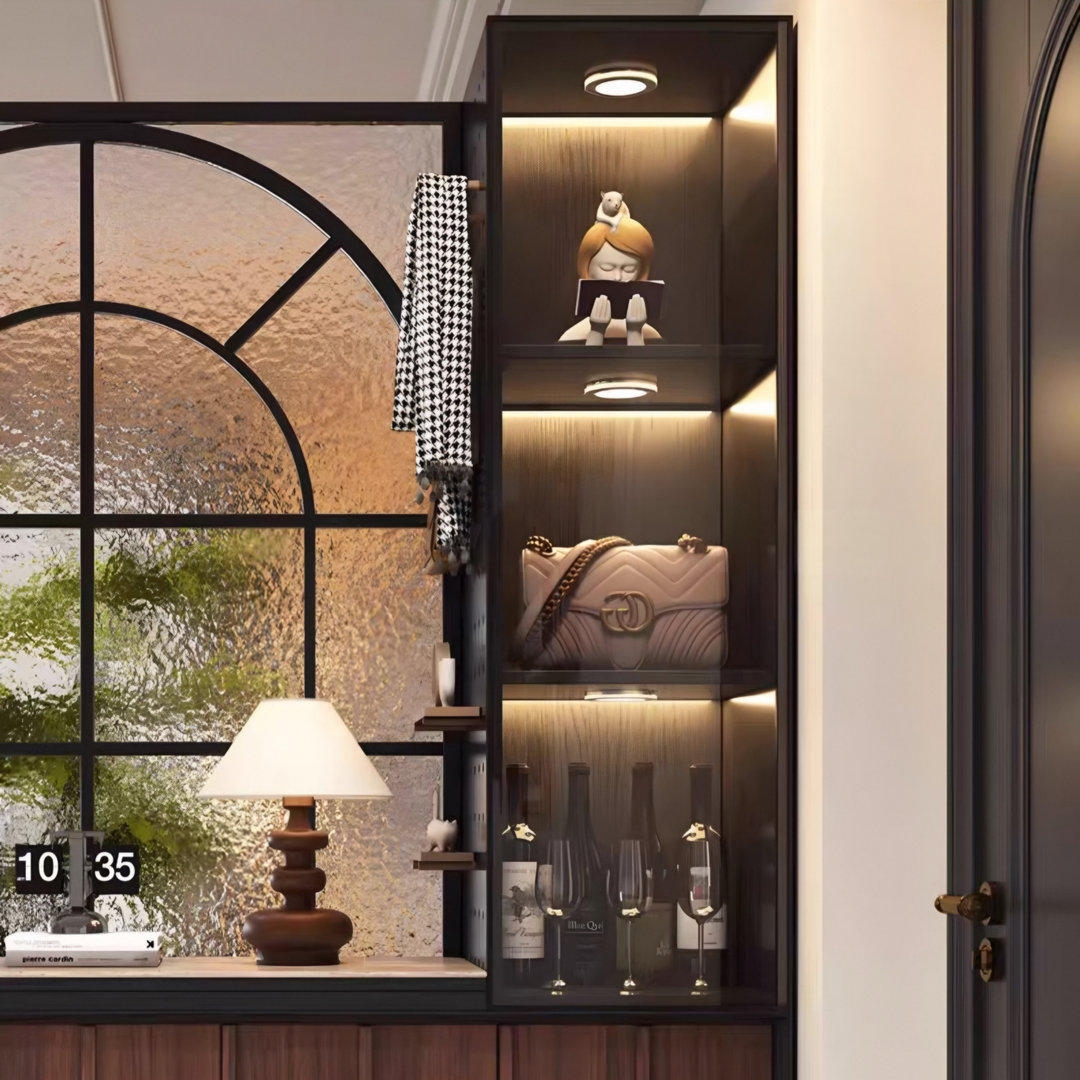 CELESTIA Modern Entryway Partition Shoe Cabinet - Urban Mood Singapore
