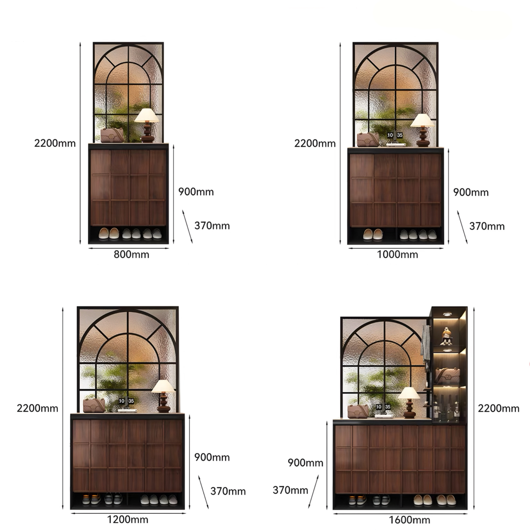 CELESTIA Modern Entryway Partition Shoe Cabinet - Urban Mood Singapore