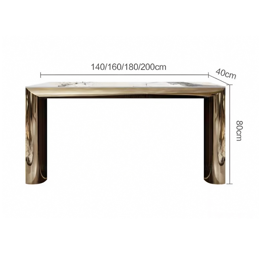 CELINA Modern Sintered Stone Console Table - Urban Mood Singapore
