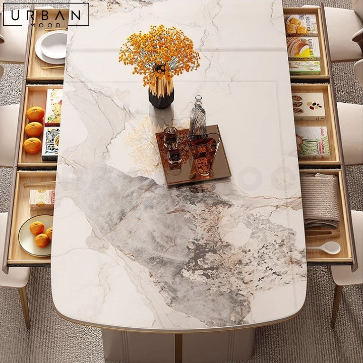 CELLA Modern Sintered Stone Dining Table