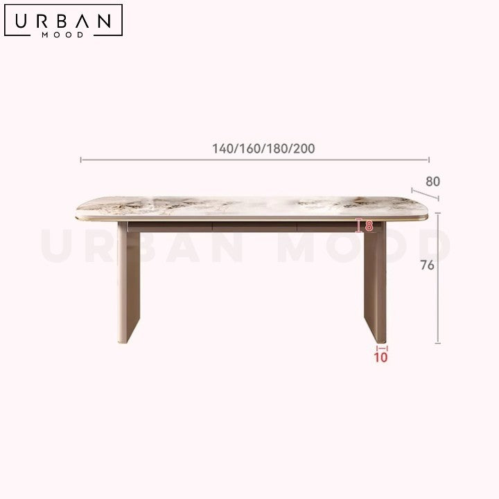 CELLA Modern Sintered Stone Dining Table