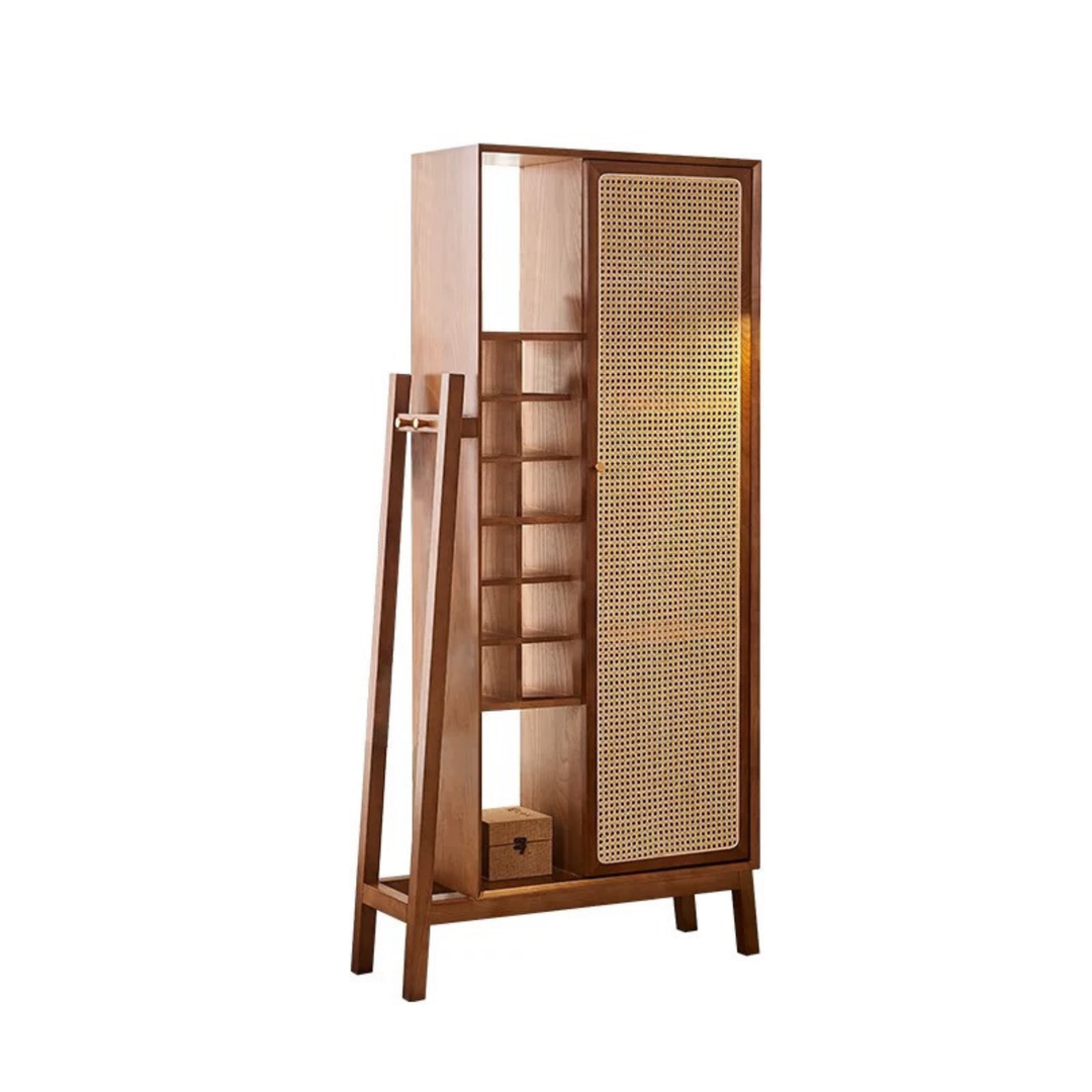 CELVINA Rattan Display Cabinet - Urban Mood Singapore