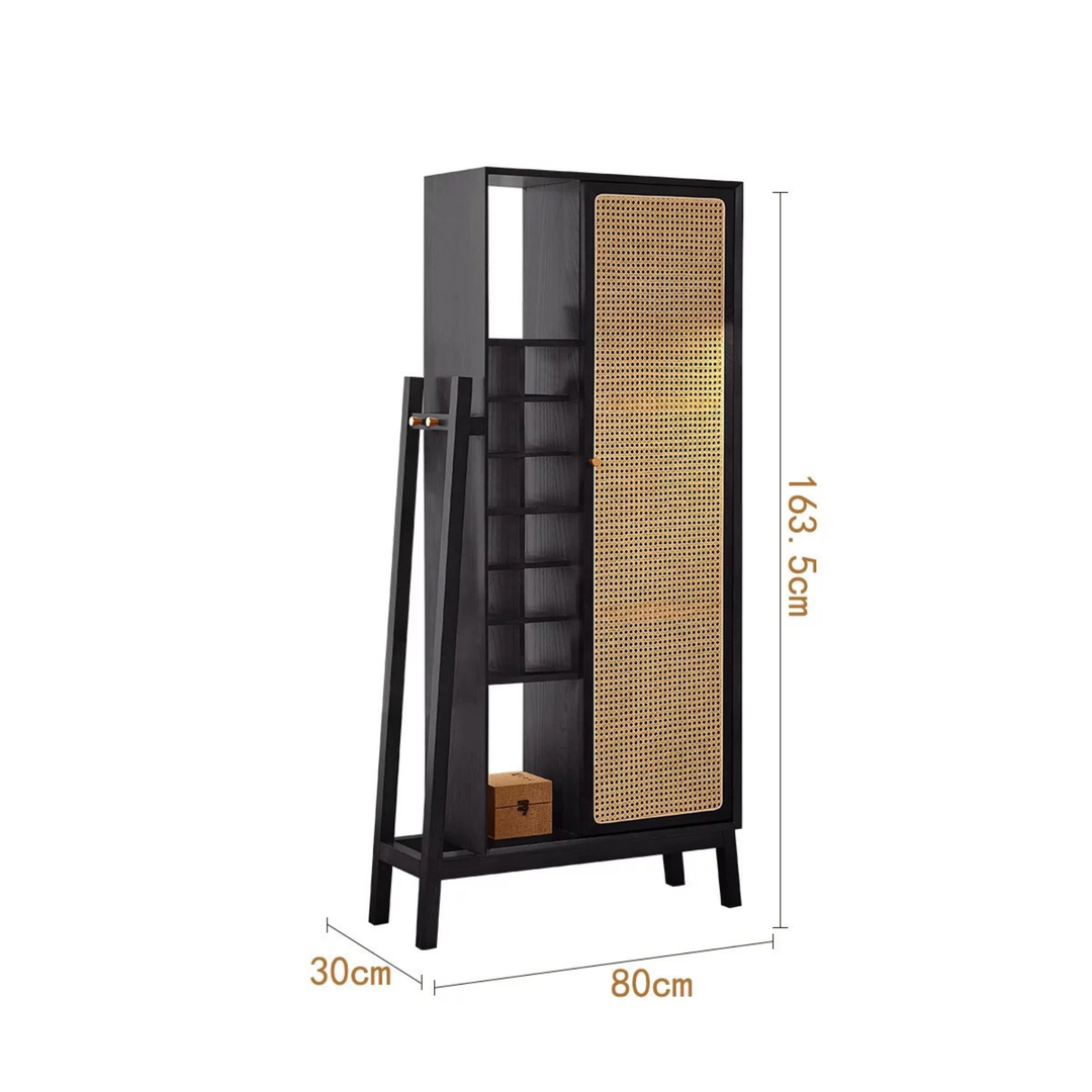 CELVINA Rattan Display Cabinet - Urban Mood Singapore