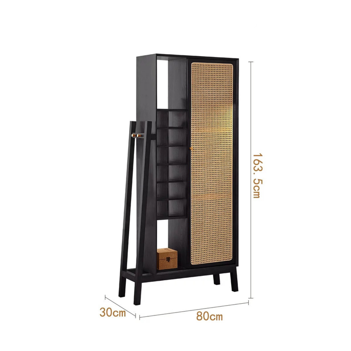 CELVINA Rattan Display Cabinet - Urban Mood Singapore