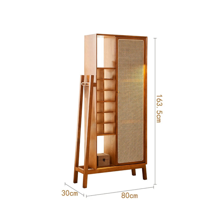 CELVINA Rattan Display Cabinet - Urban Mood Singapore