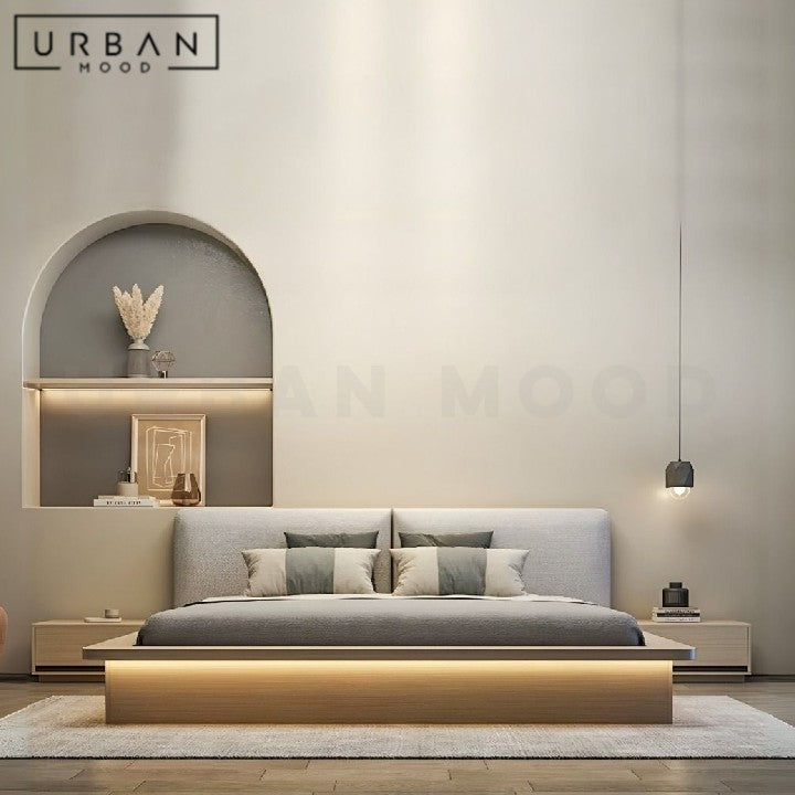 CHARITY Modern Japanese Storage Bed