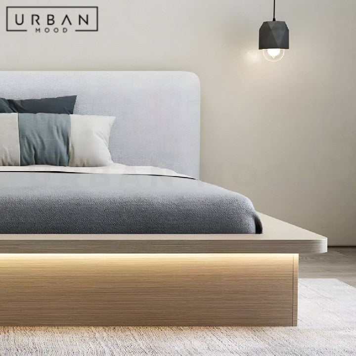 CHARITY Modern Japanese Storage Bed