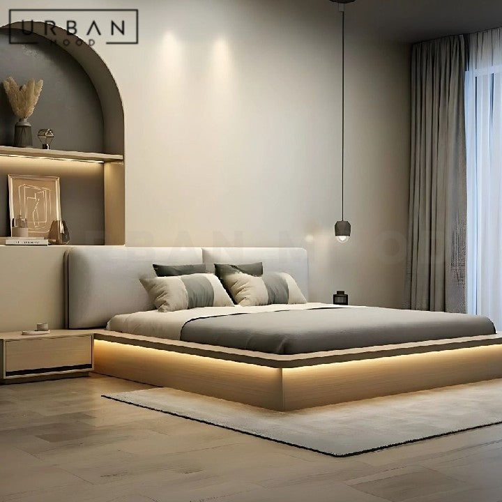 CHARITY Modern Japanese Storage Bed