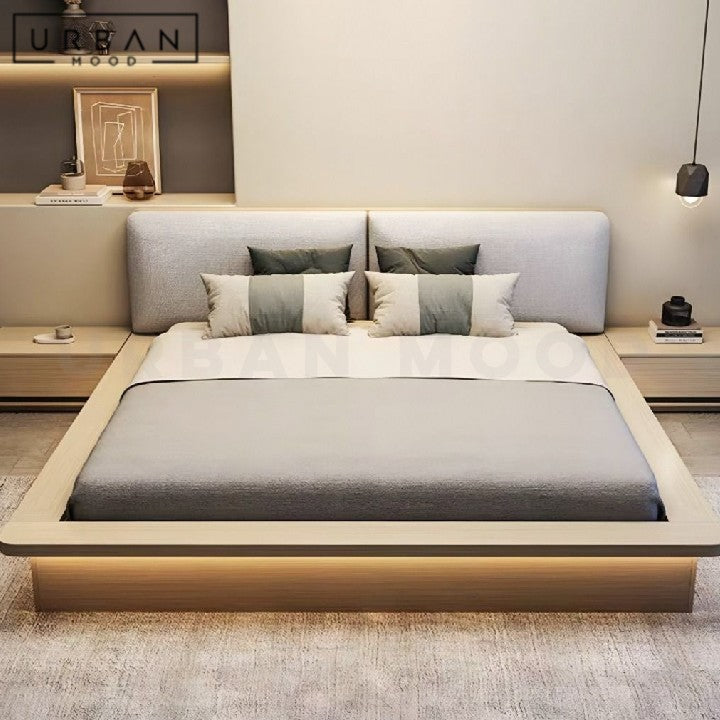 CHARITY Modern Japanese Storage Bed