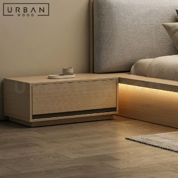 CHARITY Modern Japanese Storage Bed