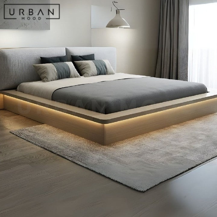 CHARITY Modern Japanese Storage Bed