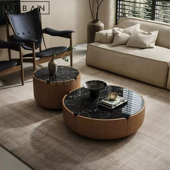 CHARLE Modern Marble Coffee Table