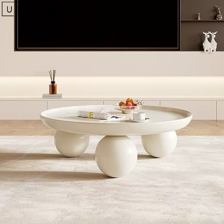 CHAR Japandi Round Coffee Table