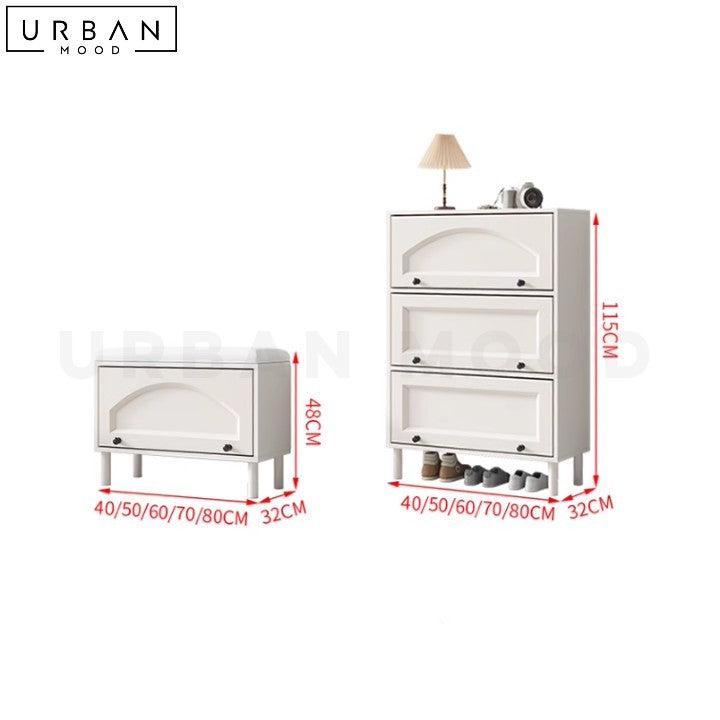 CHARLINE Scandinavian Shoe Cabinet