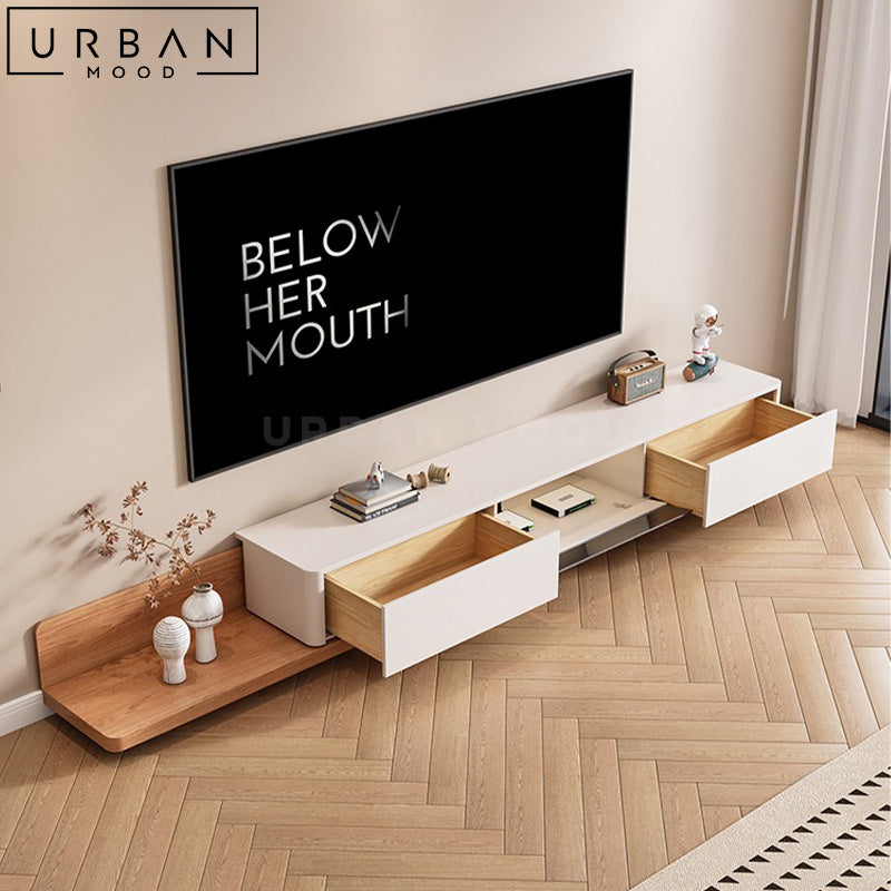 CHARTE Japandi Extendable TV Console & Coffee Table – Urban Mood