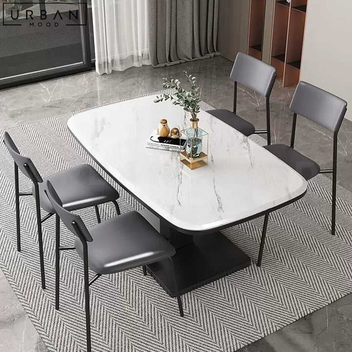 CHAZO Modern Convertible Sintered Stone Coffee / Dining Table