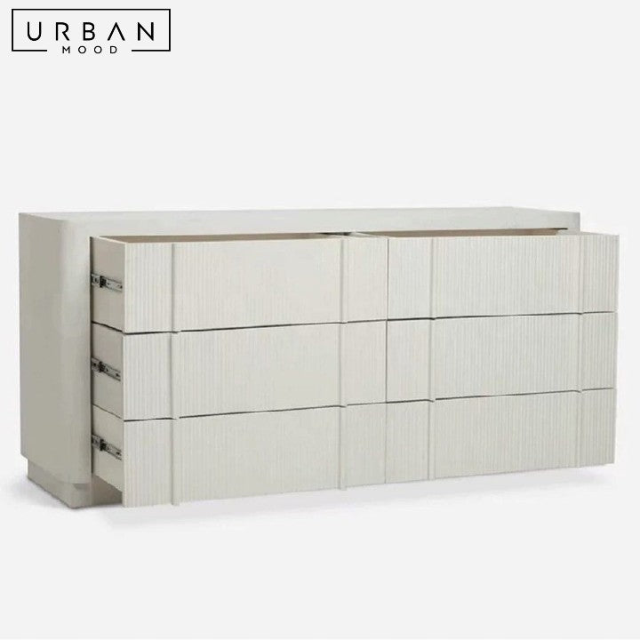 CHAVEZ Modern Solid Wood Chest Of Drawers