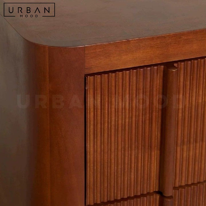 CHAVEZ Modern Solid Wood Chest Of Drawers