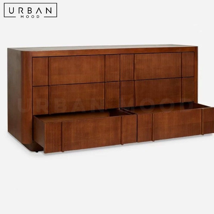 CHAVEZ Modern Solid Wood Chest Of Drawers