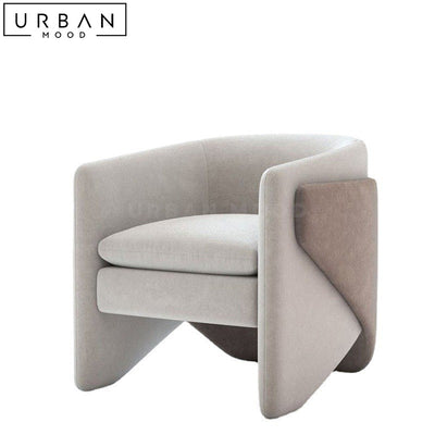 CHELSOM Modern Fabric Leisure Chair