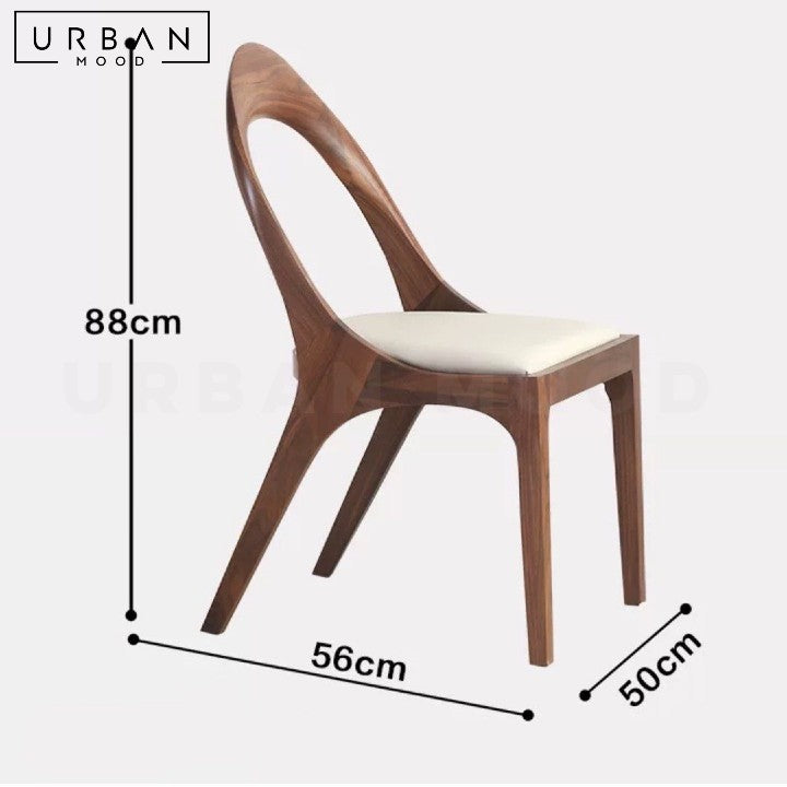 CANNY Modern Solid Wood Dining Chair