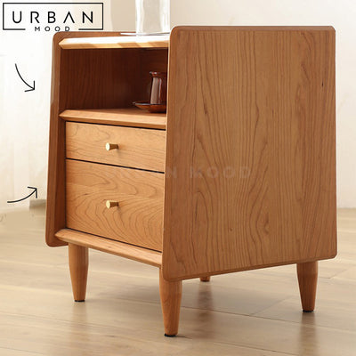 CHINO Rustic Bedside Table